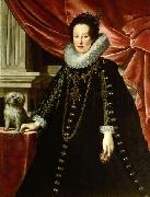 Justus Sustermans Anna of Medici, wife of archduke Ferdinand Charles of Austria oil